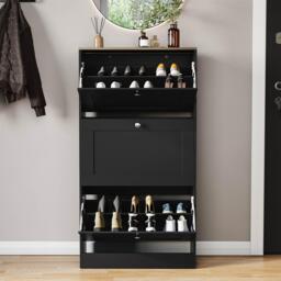 Lassic Vida Designs 3 Drawer Shoe Cabinet - thumbnail 5