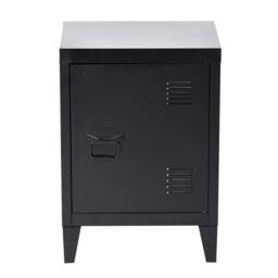 Urban Meuble Modern Metal Bedside Cabinet - thumbnail 2