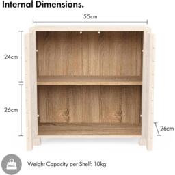 VonHaus VonHaus Bathroom Storage Cabinet – Chester Range - thumbnail 6