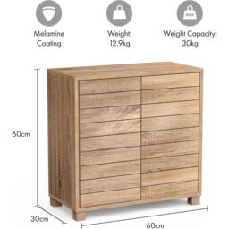 VonHaus VonHaus Bathroom Storage Cabinet – Chester Range - thumbnail 3