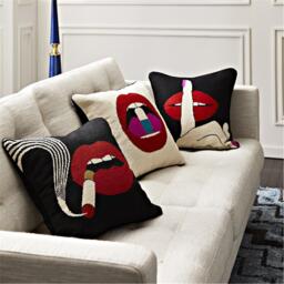 Jonathan Adler JonathanAdler Needlepoint Cushion - 45x45cm - thumbnail 7