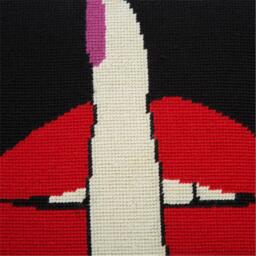 Jonathan Adler JonathanAdler Needlepoint Cushion - 45x45cm - thumbnail 4