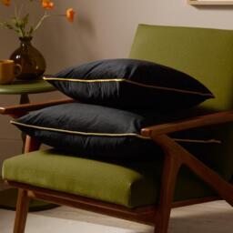 Furn Meridian Velvet Fibre Filled Cushion - thumbnail 4