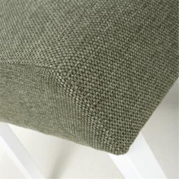 Shankar Set of 2 Moseley Weave Green Dining Chairs - thumbnail 5
