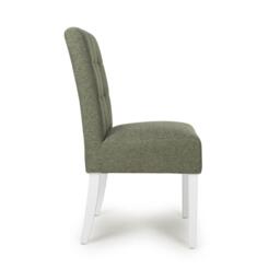 Shankar Set of 2 Moseley Weave Green Dining Chairs - thumbnail 2