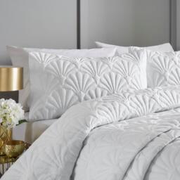 Serene Home Cavali Embossed Pinsonic Duvet Cover Set Duck Egg - thumbnail 2