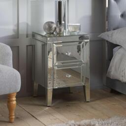 Birlea Valencia 2 Drawer Bedside - thumbnail 1