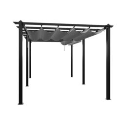 Breeins 10x20ft Aluminium Pergola with Retractable Roof - thumbnail 5