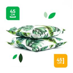 Streetwize Outdoor Botanical Palm Print Scatter Cushions - thumbnail 2