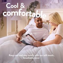 Slumberdown Climate Control 4.5 Tog Duvet + 2 Pillows - thumbnail 3