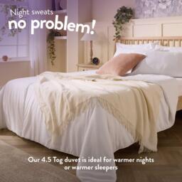 Slumberdown Climate Control 4.5 Tog Duvet + 2 Pillows - thumbnail 4