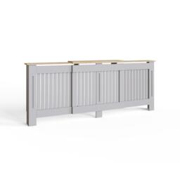 GFW Longslow Adjustable Radiator Cover Grey - thumbnail 5