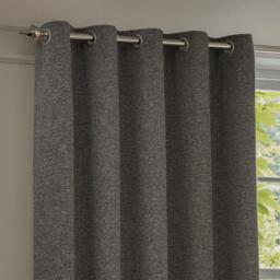 Paoletti Galaxy Fully Lined Chenille Eyelet Curtains - thumbnail 3