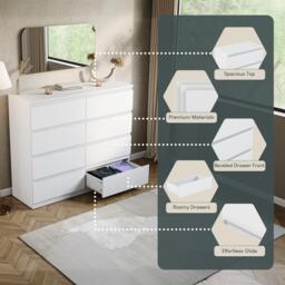 Lassic Vida Designs Denver 8 Drawer Chest - thumbnail 7