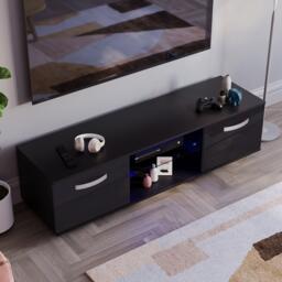 Lassic Vida Designs Cosmo 2 Door Multi LED TV Unit 140cm - thumbnail 6
