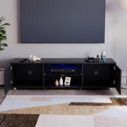 Lassic Vida Designs Cosmo 2 Door Multi LED TV Unit 140cm - thumbnail 7