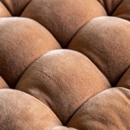 Gallery Cotton Velvet Seatpad Natural 430x430mm - thumbnail 3