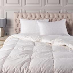 Downland Luxury Cotton Duck Feather & Down Pillow Pair - thumbnail 4