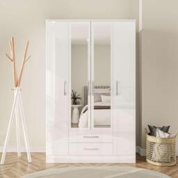 Birlea Lynx 4 Door 2Drw/Mirror W - thumbnail 1
