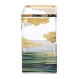 Seletti wears Toiletpaper SelettiwearsToiletpaper Toiletpaper Square Glass Vase - Sea Girl - thumbnail 3