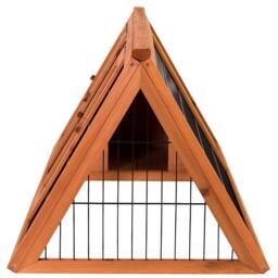 Lassic Pet Vida Triangle Wooden Pet Hutch Large - thumbnail 2