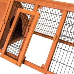 Lassic Pet Vida Triangle Wooden Pet Hutch Large - thumbnail 3