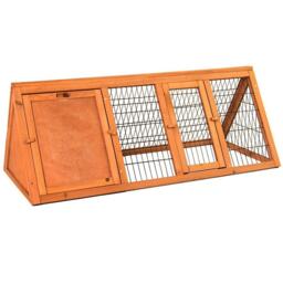 Lassic Pet Vida Triangle Wooden Pet Hutch Large - thumbnail 6