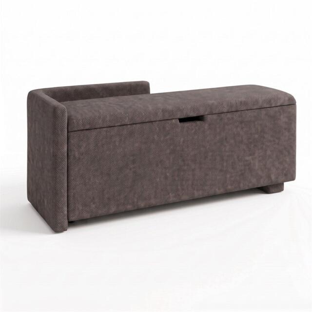 Sofa.com Albie Storage Bench in Brushed Matte Weave - image 1