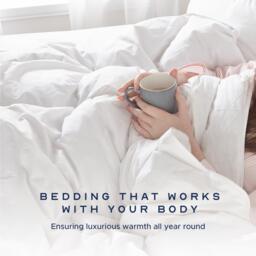 Snuggledown Hungarian Goose Down All Season 13.5 Duvet - thumbnail 3