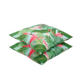 Streetwize Outdoor Pair of Flamingo Leaf Scatter Cushions - thumbnail 6