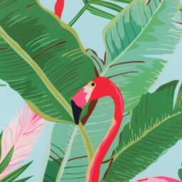 Streetwize Outdoor Pair of Flamingo Leaf Scatter Cushions - thumbnail 4