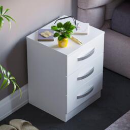 Lassic Vida Designs Hulio 3 Drawer Bedside Cabinet - thumbnail 6
