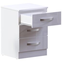 Lassic Vida Designs Hulio 3 Drawer Bedside Cabinet - thumbnail 9