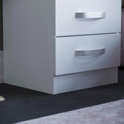 Lassic Vida Designs Hulio 3 Drawer Bedside Cabinet - thumbnail 5