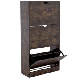 Lassic Vida Designs 3 Drawer Shoe Cabinet (Handless) - thumbnail 6