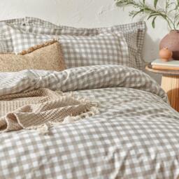 Yard Barton Gingham Check Duvet Set - thumbnail 3