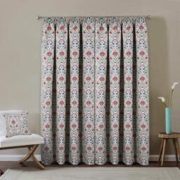 Enhanced Living Cotswold Floral 100% Blackout Tape Top Curtains - thumbnail 4