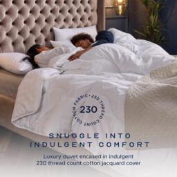 Snuggledown Indulgent Cotton 13.5 Tog Duvet - thumbnail 2