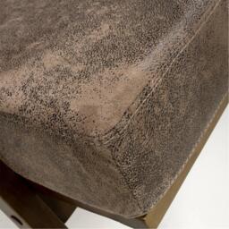 Shankar Hampton Suede Effect Brown Accent Chair - thumbnail 6