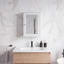 Lassic Bath Vida Priano 1 Door Mirrored Wall Cabinet - thumbnail 3