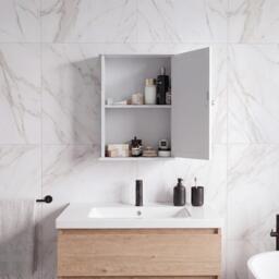 Lassic Bath Vida Priano 1 Door Mirrored Wall Cabinet - thumbnail 4