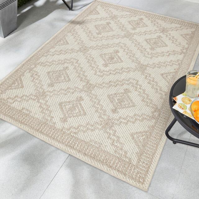 Origin Rugs Atlas Weave Diamond Cream - image 1