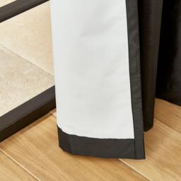 Catherine Lansfield Faux Silk Blackout Thermal Eyelet Curtains - thumbnail 5