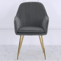 Kabinet UK 2 Set Modern Velvet Upholstered Dining Chairs - thumbnail 5