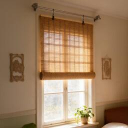 LIFE IDEAS Roll-Up Bamboo Blinds