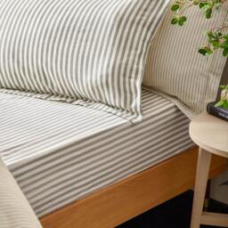 Yard Hebden Melange Stripe Pillowcases - thumbnail 2