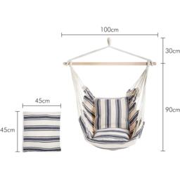VonHaus VonHaus Outdoor Hanging Chair - thumbnail 5