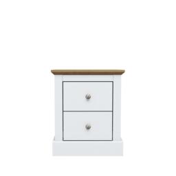 LPD Devon 2 Drawer Bedside Cabinet - thumbnail 2