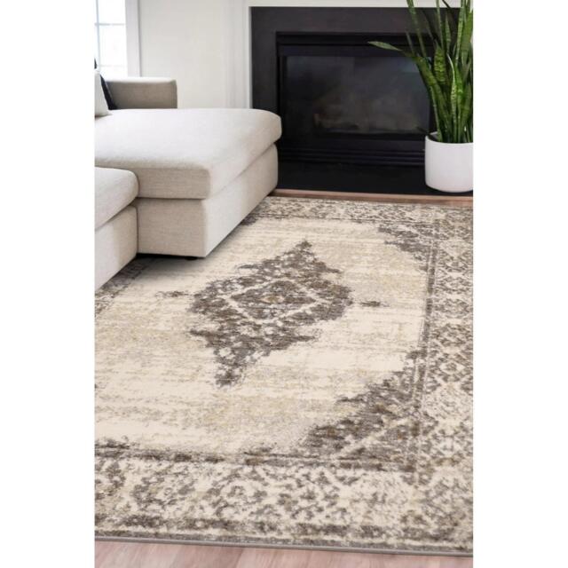 Homemaker Cadiz Traditional Rug Grey/Metallic - image 1