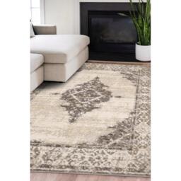 Homemaker Cadiz Traditional Rug Grey/Metallic - thumbnail 1